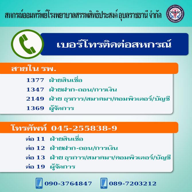 telephone number